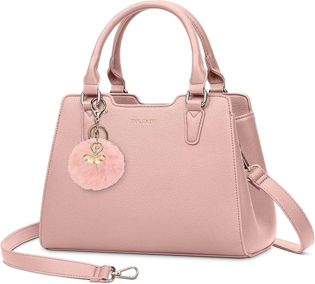 IGOLUMON Top-Handle Handbag Leather Purses for Women Waterproof Crossbody Womens Handbags Anti Theft Tote Purse Ladies