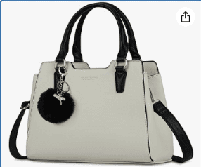 IGOLUMON Top-Handle Handbag Leather Purses for Women Waterproof Crossbody Womens Handbags Anti Theft Tote Purse Ladies 2